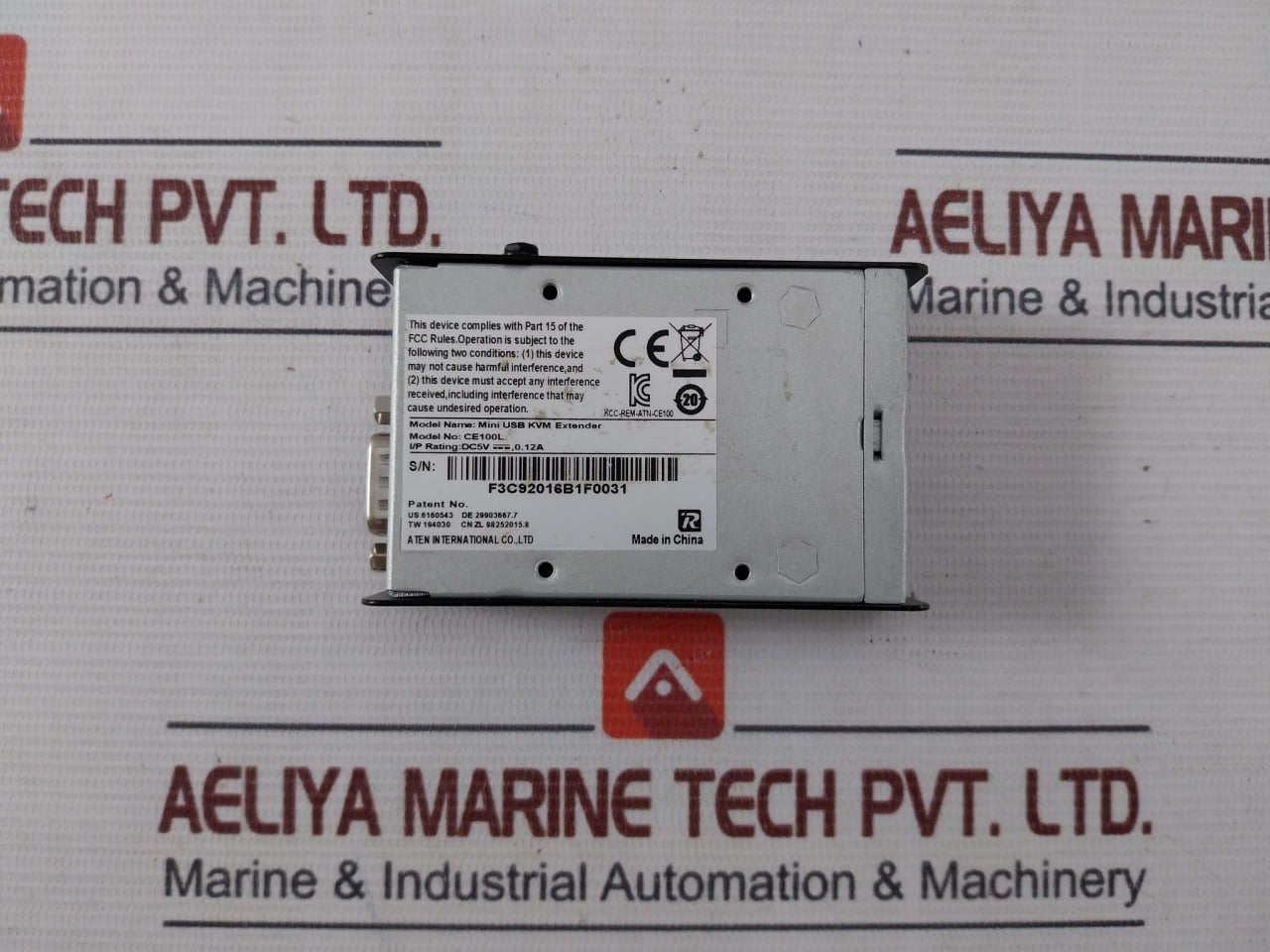 Aten Ce100 Mini Usb Kvm Extender Set With Ac Adapter & Cable Jod-s-050100Bs Dc5V