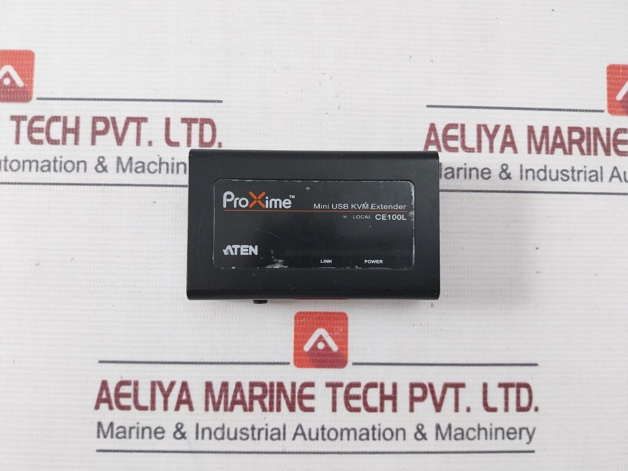 Aten Ce100 Mini Usb Kvm Extender Set With Ac Adapter & Cable Jod-s-050100Bs Dc5V