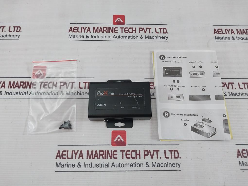 Aten Ce100R Mini Usb Kvm Extender Dc5V 0.31A
