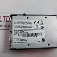 Aten Ce100R Mini Usb Kvm Extender Kcc-rem-atn-ce100 Dc5V, 0.31A