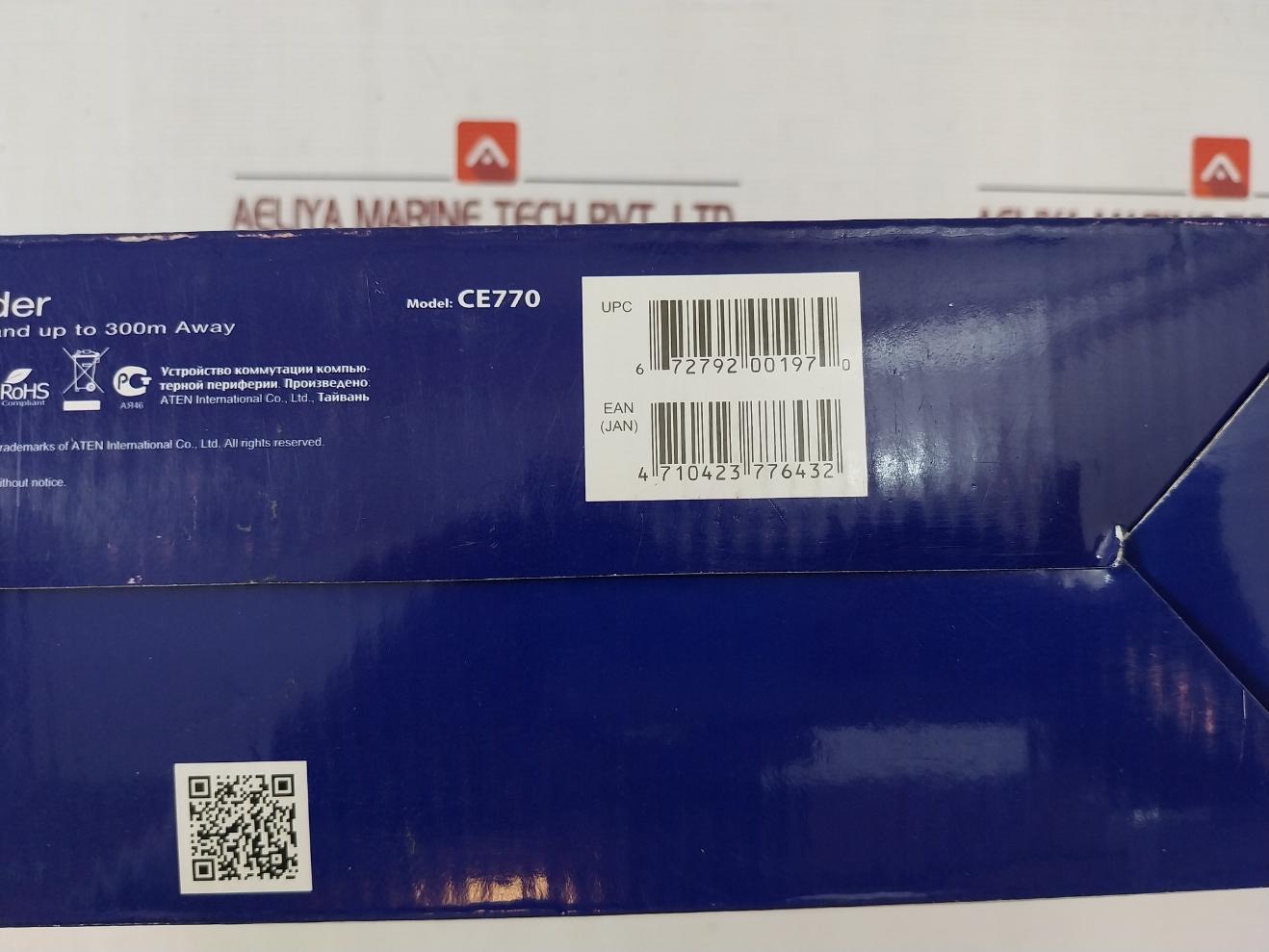 Aten Ce770 Kvm Extender Set Connect Usb Device To Kvm Switch Local Remote Unit