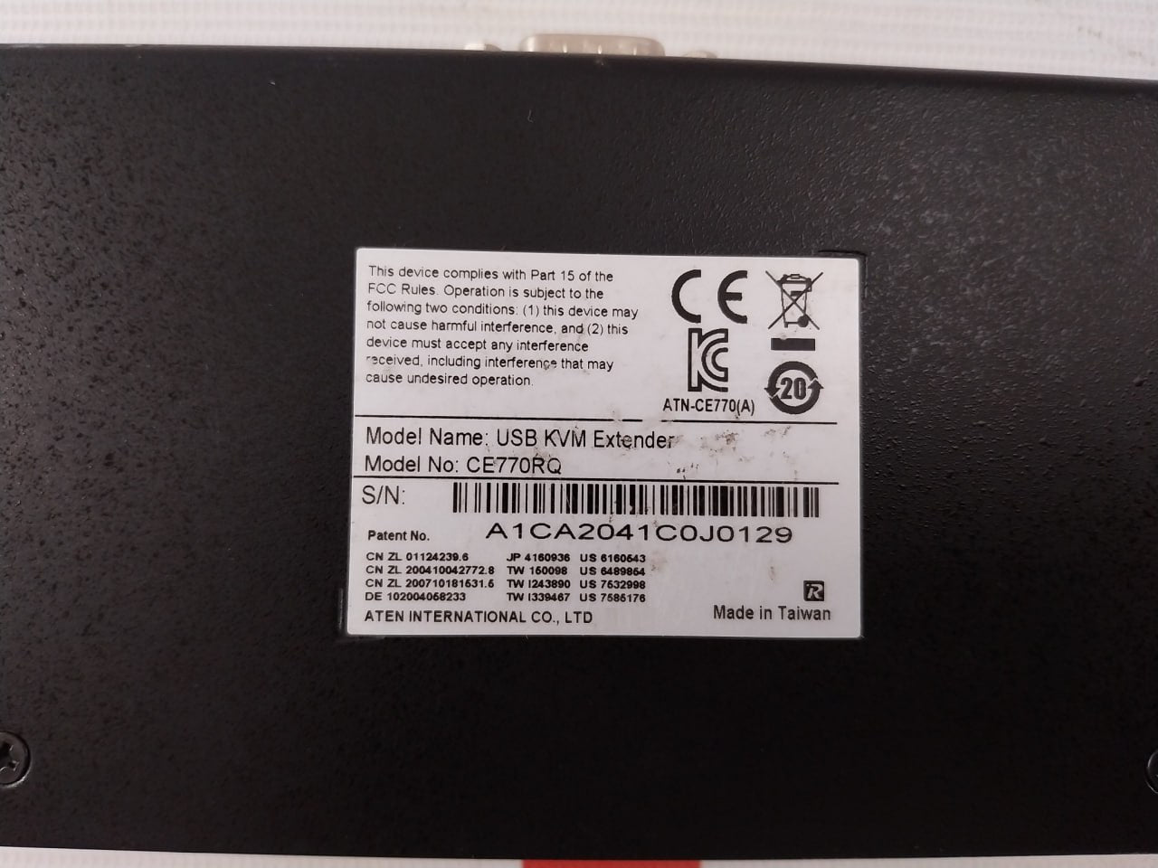 Aten Ce770Rq Usb Kvm Extender Atn-ce770 (A)