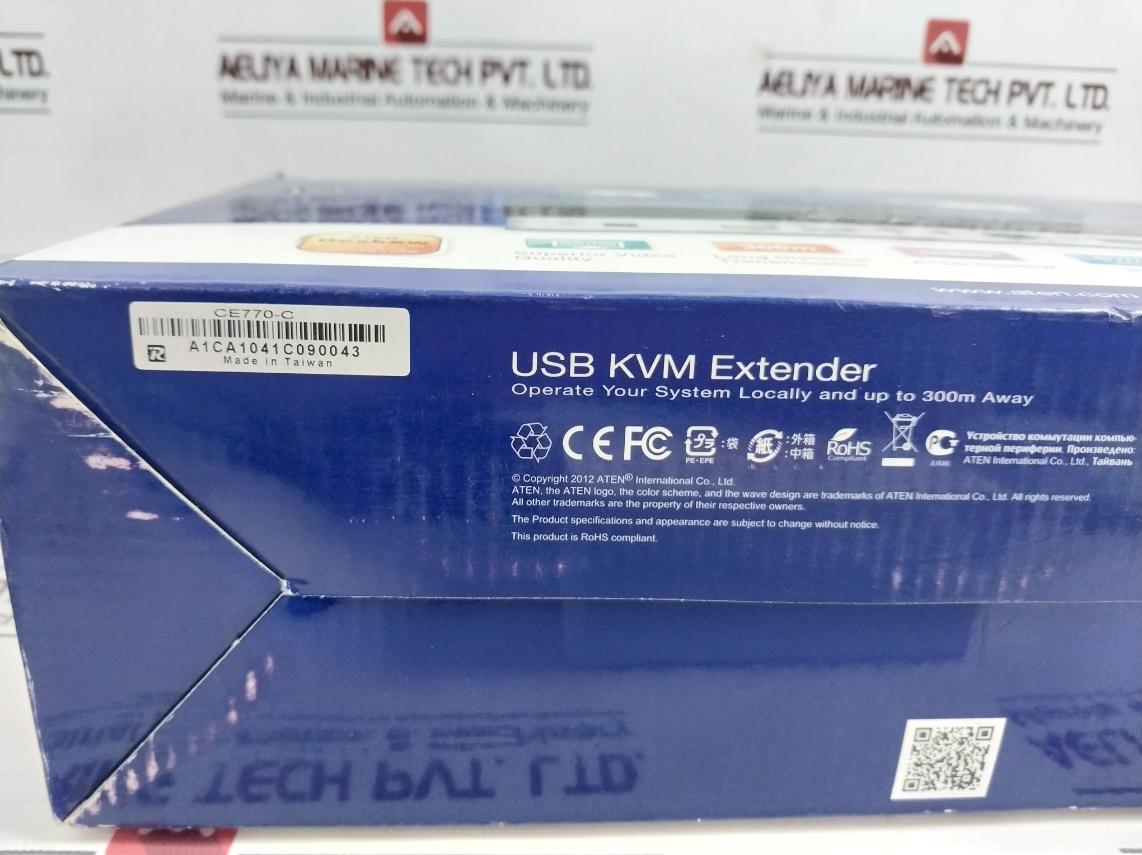 Aten Ce770 Usb Kvm Extender With Deskew Function W/Ce770Rq Remote Unit Set