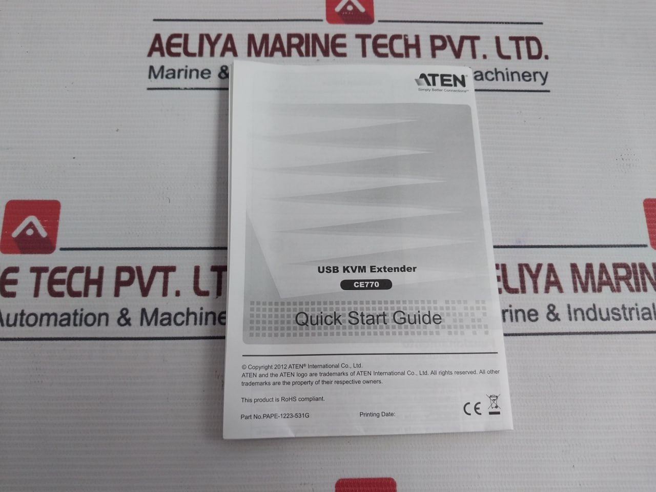 Aten Ce770 Usb Kvm Extender With Deskew Function W/Ce770Rq Remote Unit Set