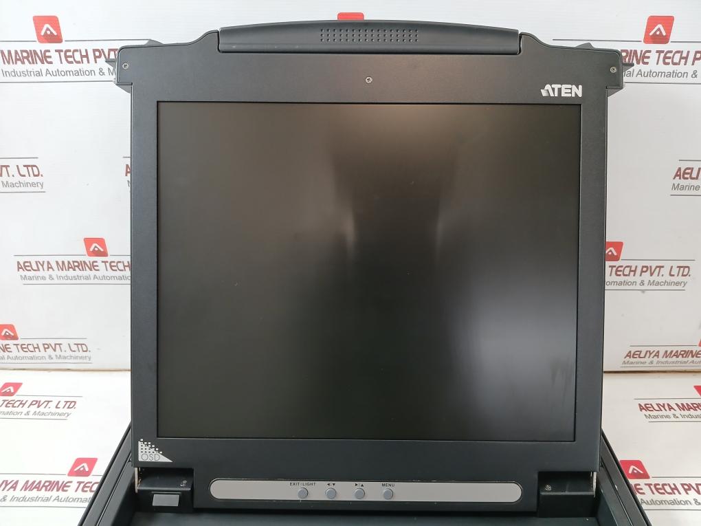 Aten Cl1000M Single Rail Lcd Console 100-240Vac 50/60Hz 1A
