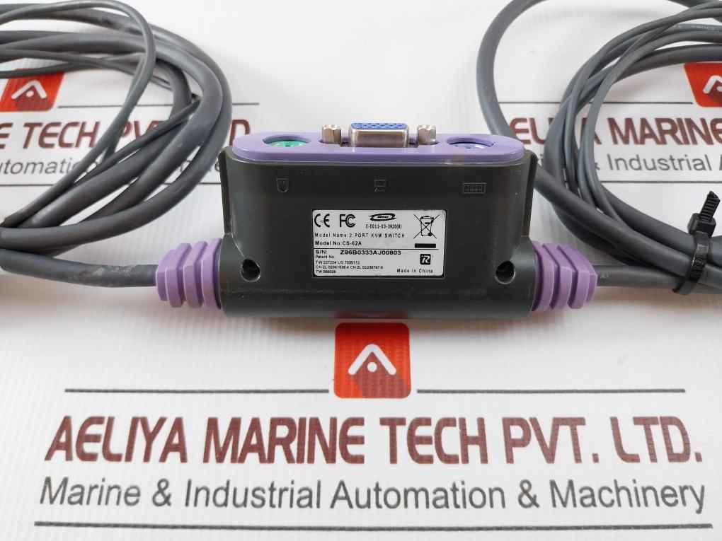 Aten Cs-62A 2-port Vga/Audio Cable Kvm Switch