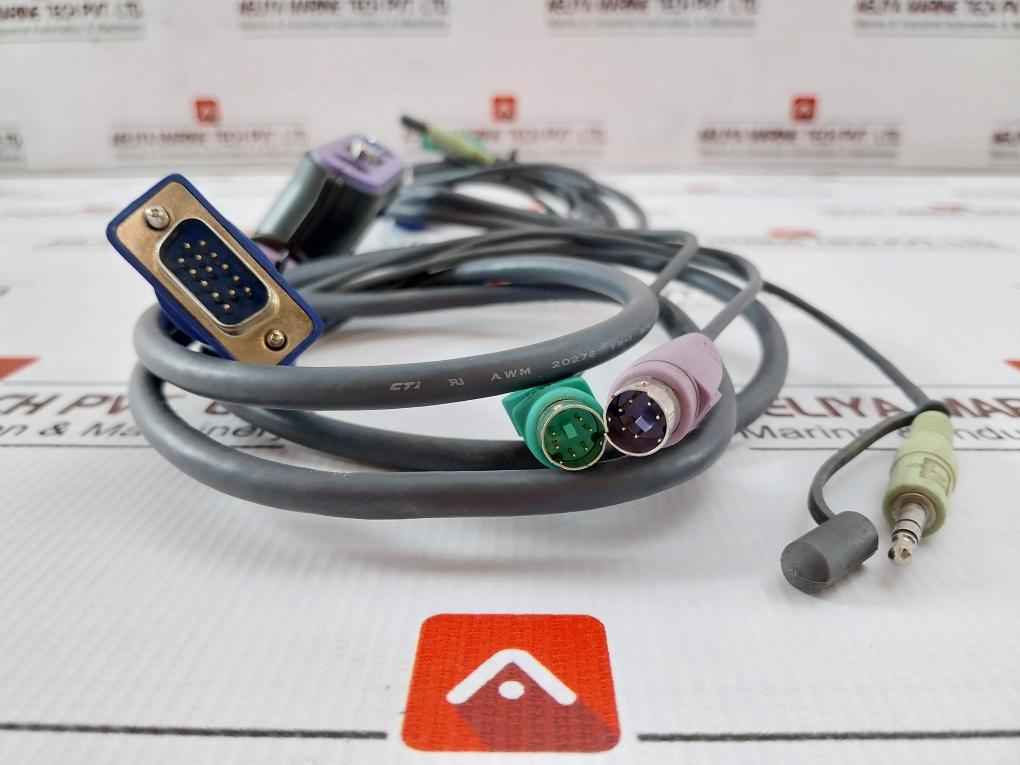 Aten Cs-62A 2-port Vga/Audio Cable Kvm Switch