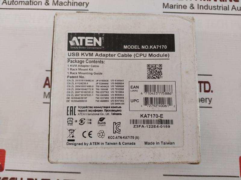 Aten Ka7170 Usb Kvm Adapter Cable Cpu Module