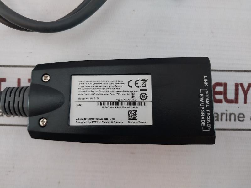 Aten Ka7170 Usb Kvm Adapter Cable Cpu Module