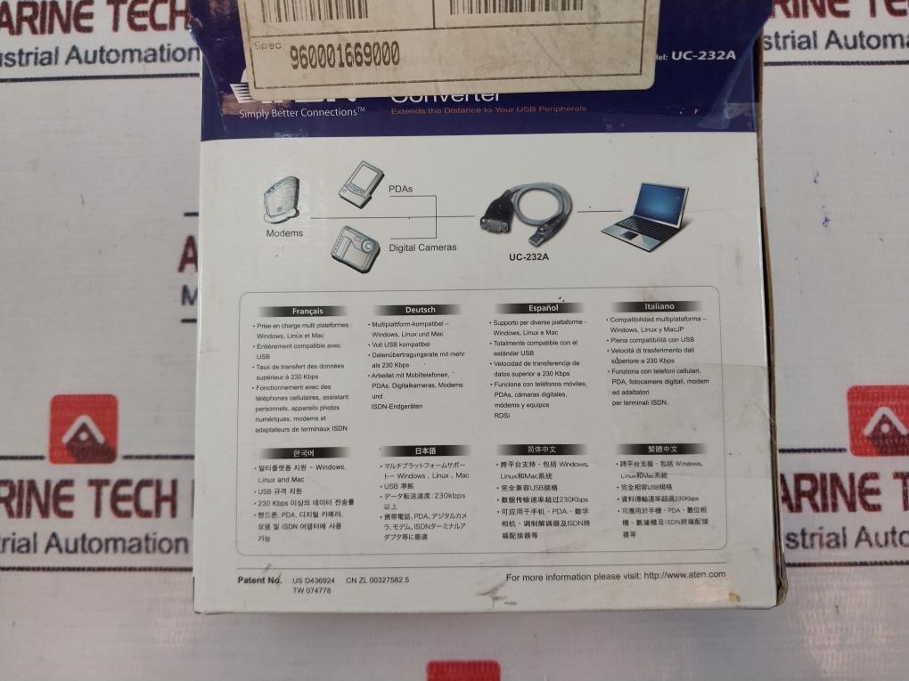 Aten Uc-232A Usb-to-serial Converter