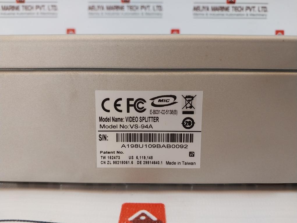 ATEN VS-94A Port Video Splitter