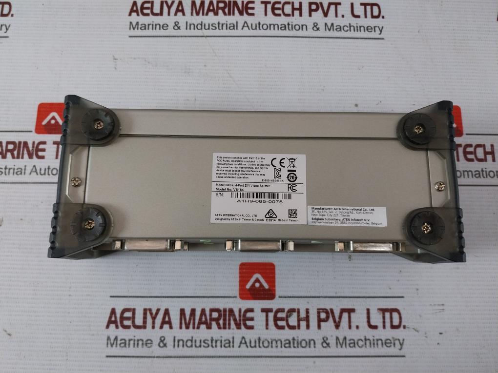 Aten Vs164 4-port Dvi Video Splitter Jod-s-053240Bs 100-240V,50/60Hz,0.5A 5.3V