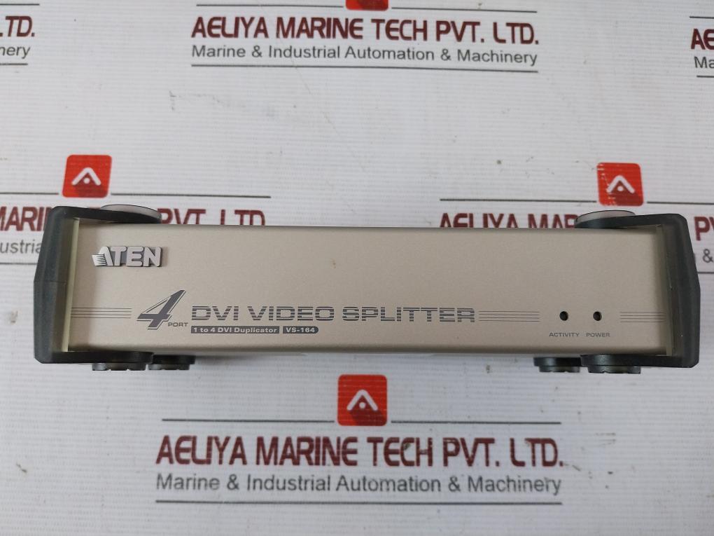 Aten Vs164 4-port Dvi Video Splitter Jod-s-053240Bs 100-240V,50/60Hz,0.5A 5.3V