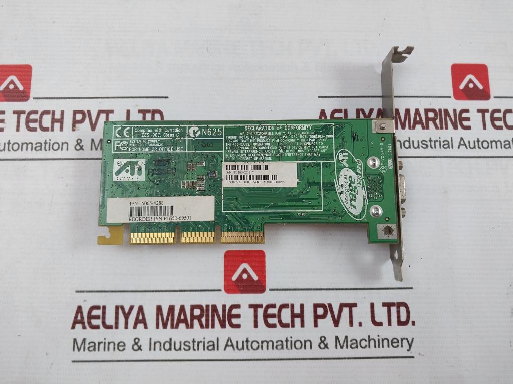 Ati 109-73100-01 Graphic Card Ati Rage 128 Pro 94V-0