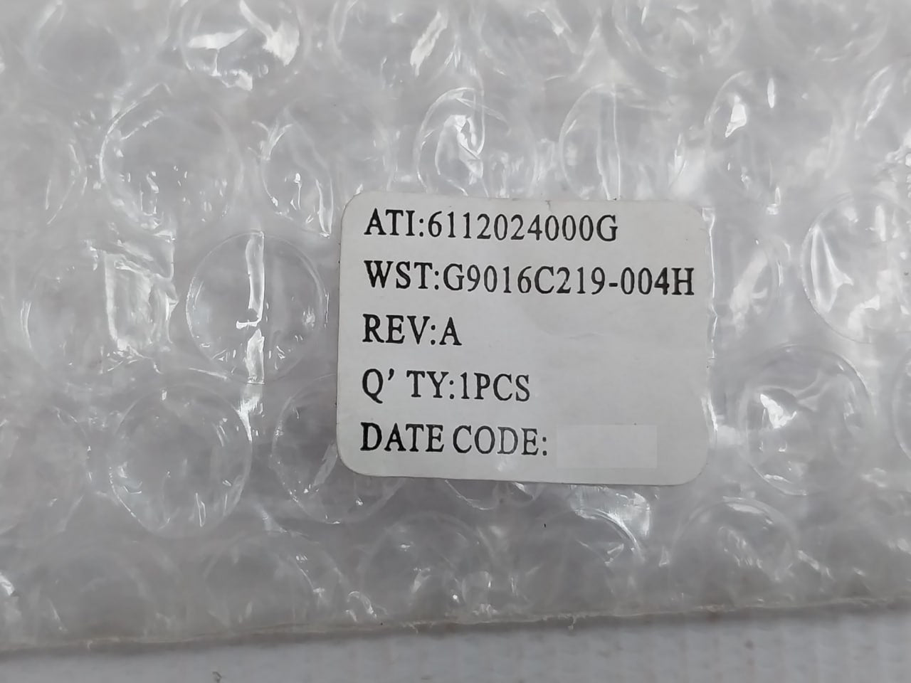Ati 6112024000G Crossfire Connector Rev A E309144