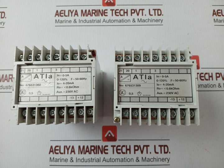 Atia Measuring Transducer Input = 0-5A 230V Ac Brand Saci