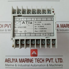 Atia Measuring Transducer Input = 0-5A 230V Ac Brand Saci