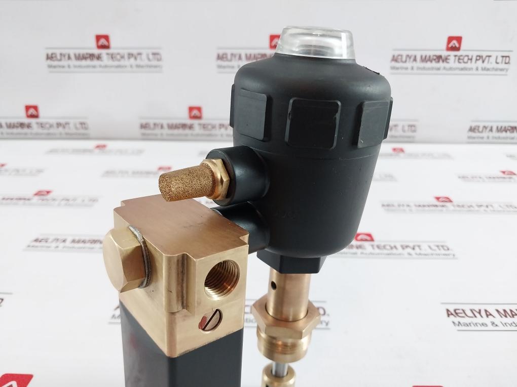 Atlas 0331 C 3,0 Nbr Ms Pneumatic 2/2 Way Angle Seat Valve G1/4 Pn0-10Bar