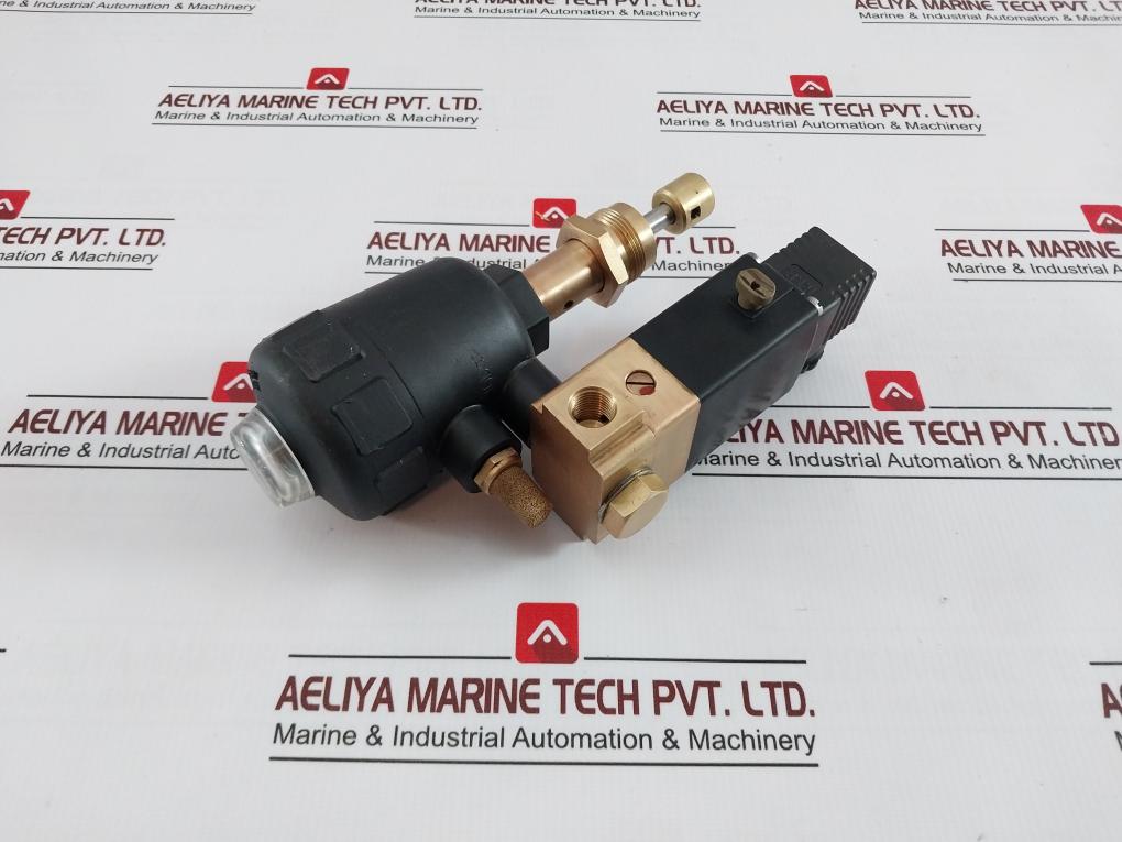 Atlas 0331 C 3,0 Nbr Ms Pneumatic 2/2 Way Angle Seat Valve G1/4 Pn0-10Bar