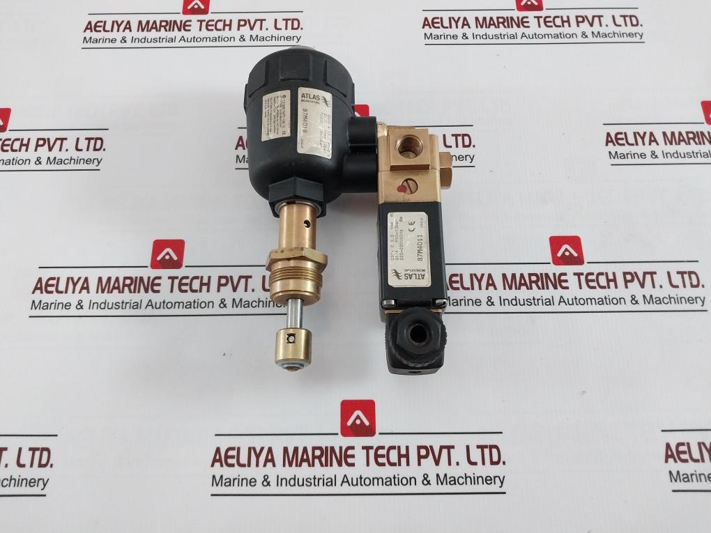Atlas 2000 A 13,0 Ptfe Rg Pneumatic Angle Seat Valve With 0331 C 3,0 Nbr Ms