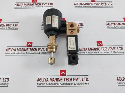 Atlas 2000 A 13,0 Ptfe Rg Pneumatic Angle Seat Valve With 0331 C 3,0 Nbr Ms