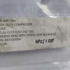 Atlas 6970059054 Carbon Sealing Ring Set W/ Spring E0001937 E4376