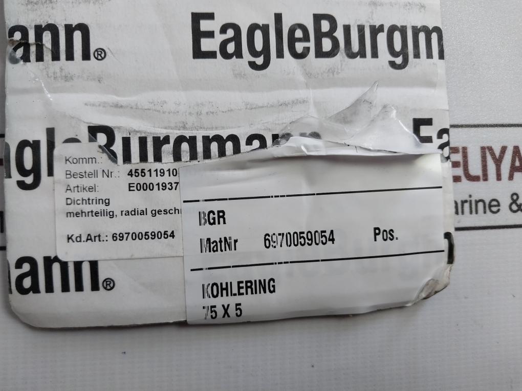 Atlas 6970059054 Carbon Sealing Ring Set W/ Spring E0001937 E4376