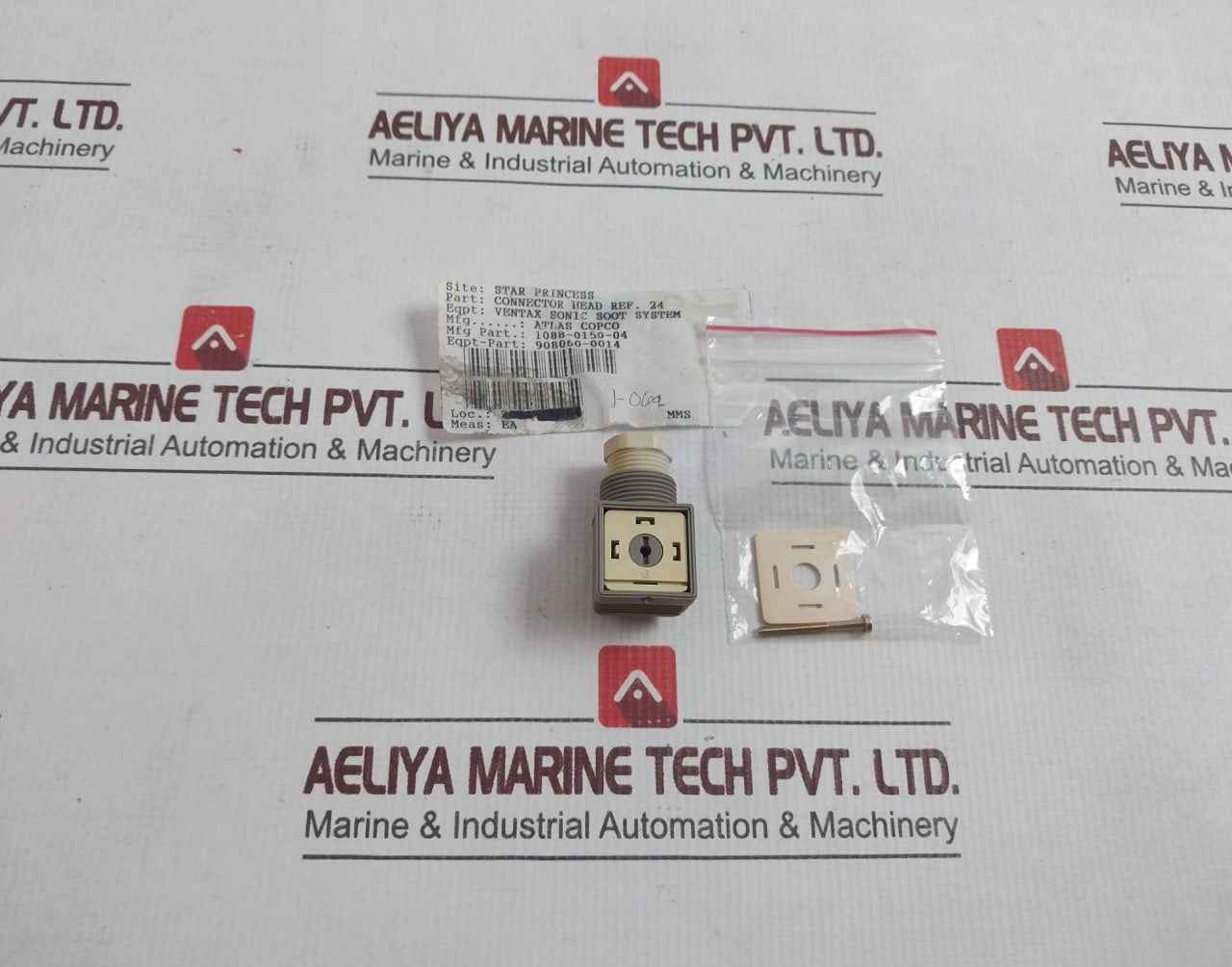 Atlas Copco 1088-0150-04 Solenoid Valve Connector