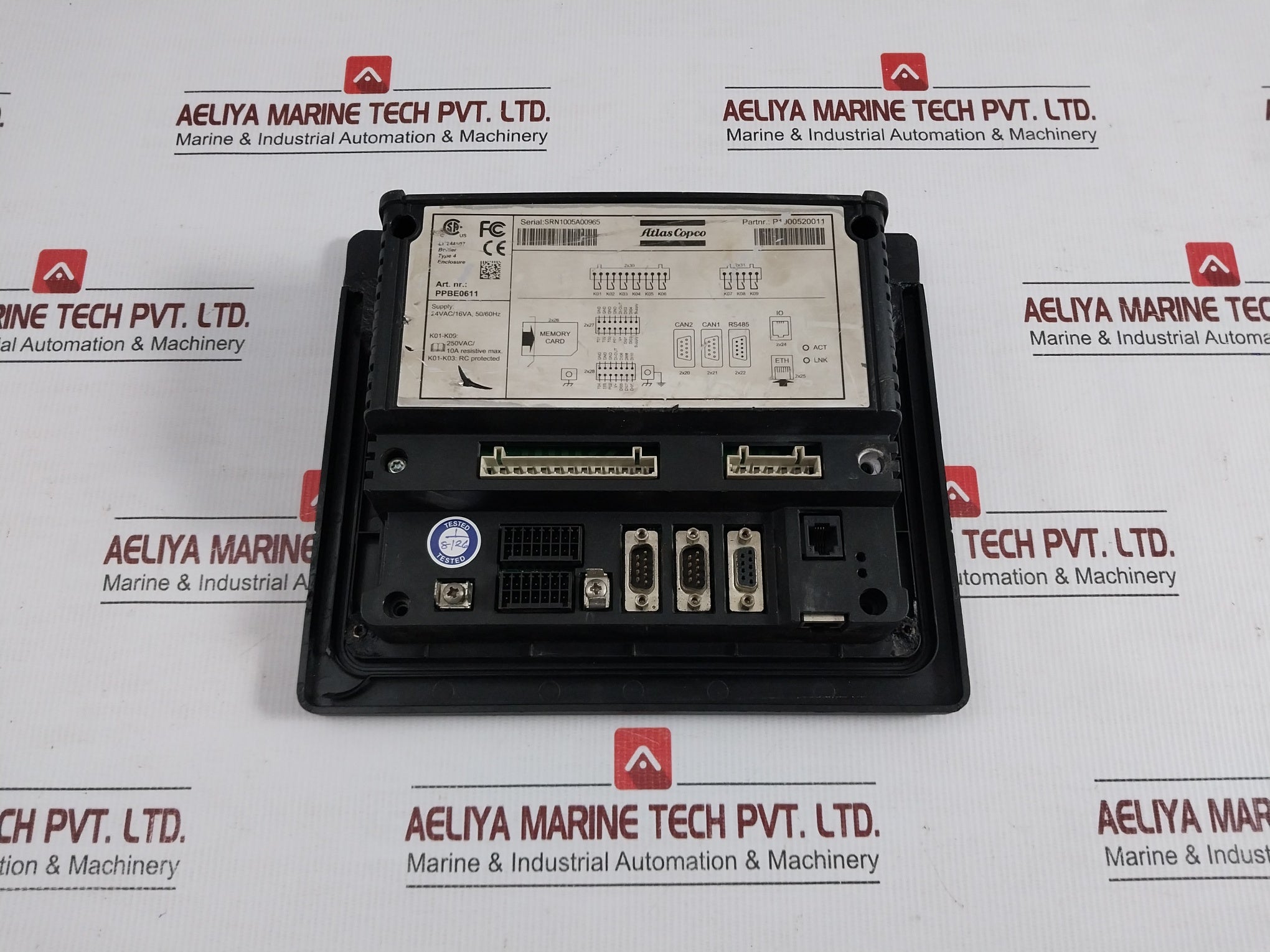 Atlas Copco P1900520011 Elektronikon Graphic Controller Ppb0611