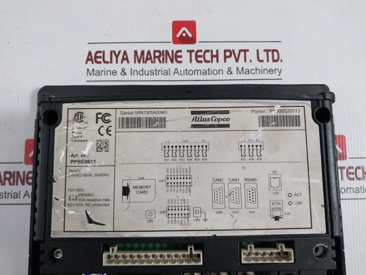 Atlas Copco P1900520011 Elektronikon Graphic Controller Ppb0611