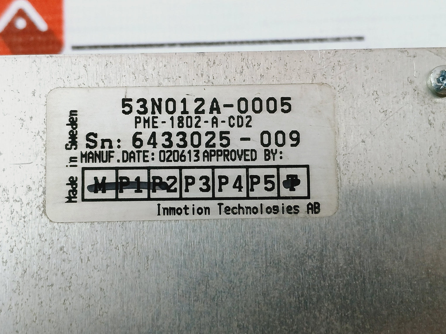 Atlas Copco Pme-1802-a-cd2 Power Supply Module 53N012A Tetra Pak 90430-67 230Vac