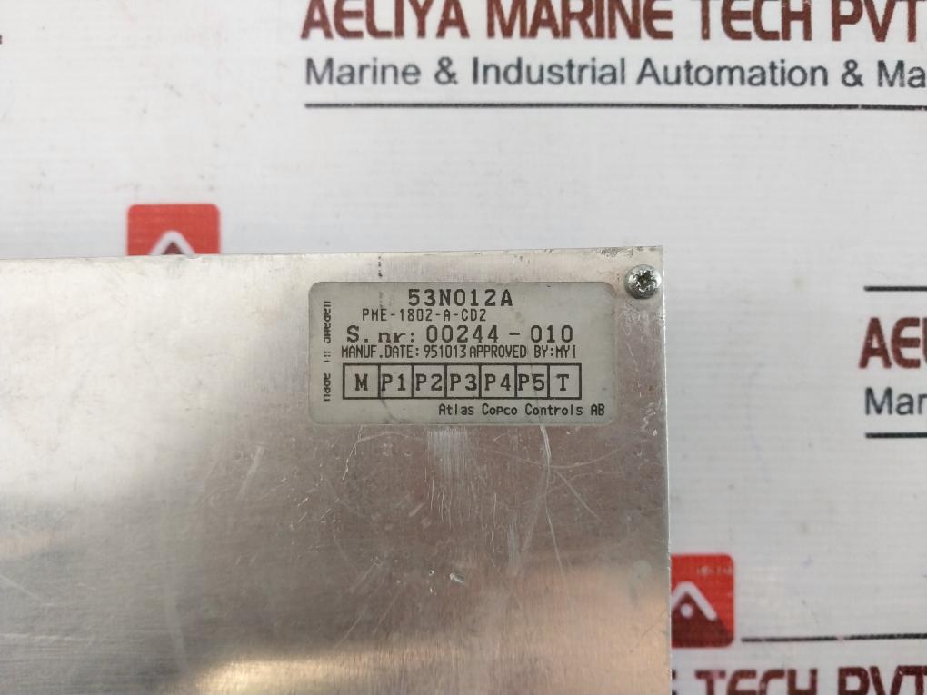 Atlas Copco Pme-1802-a-cd2 Power Supply Module 53n012a