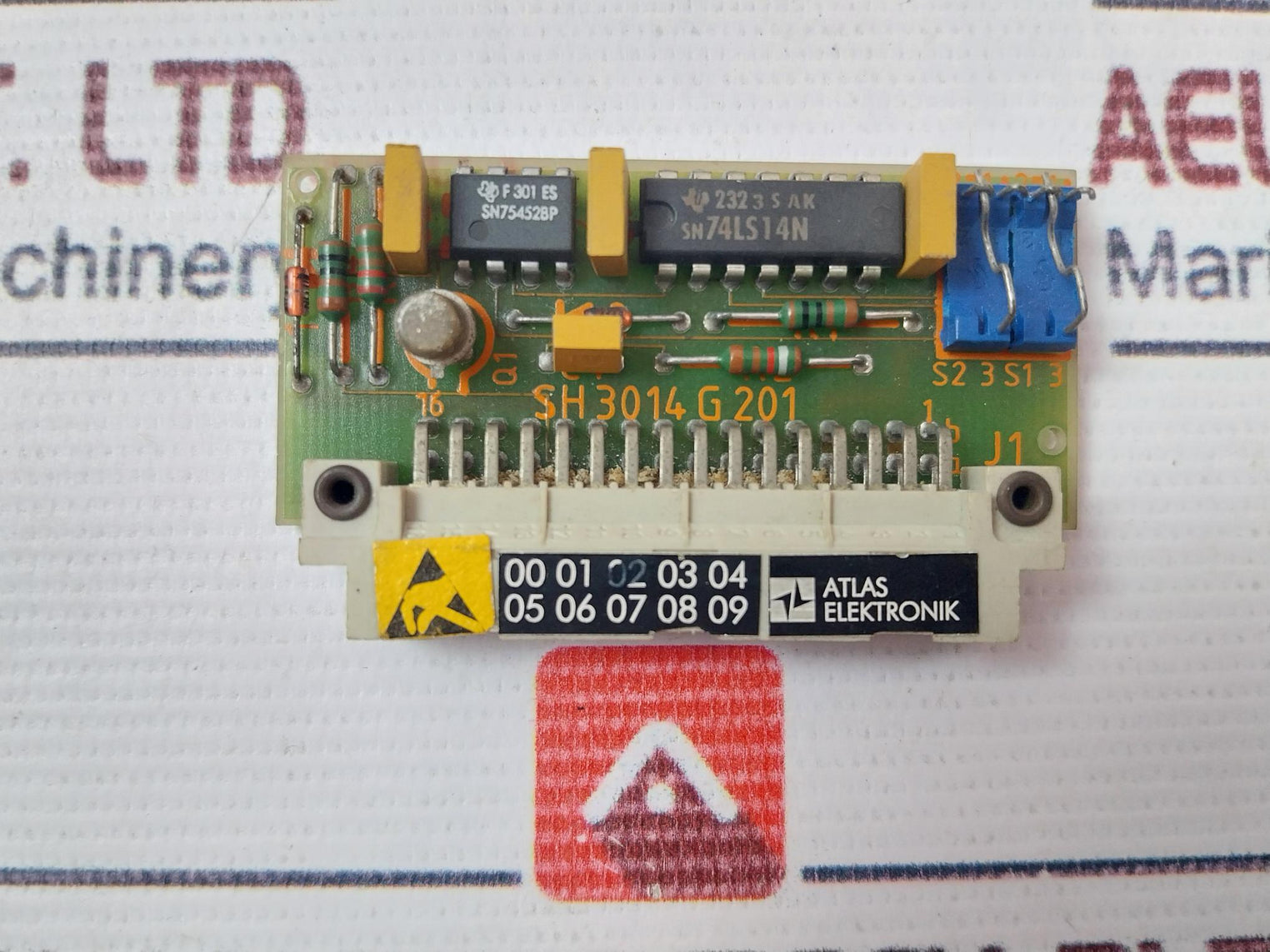 Atlas Elektronik Ds03-ttl-int Printed Circuit Board