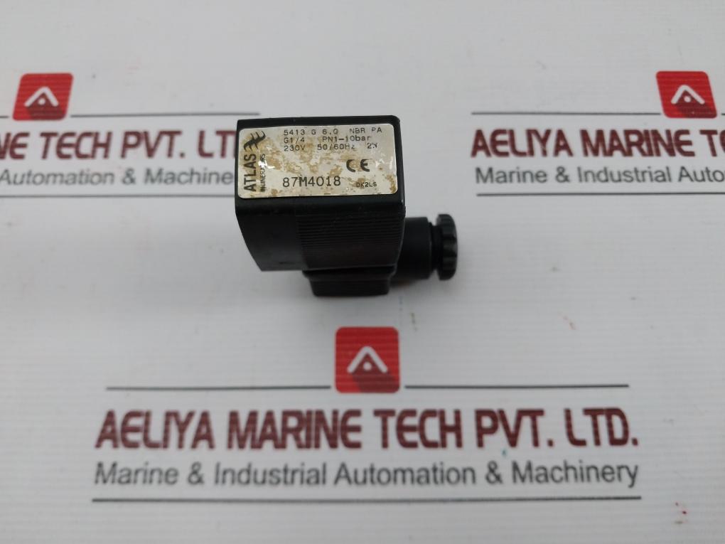 Atlas Incinerators Solenoid Valve Part No: 5413 G 6.0 Nbr Pa, 50/60Hz