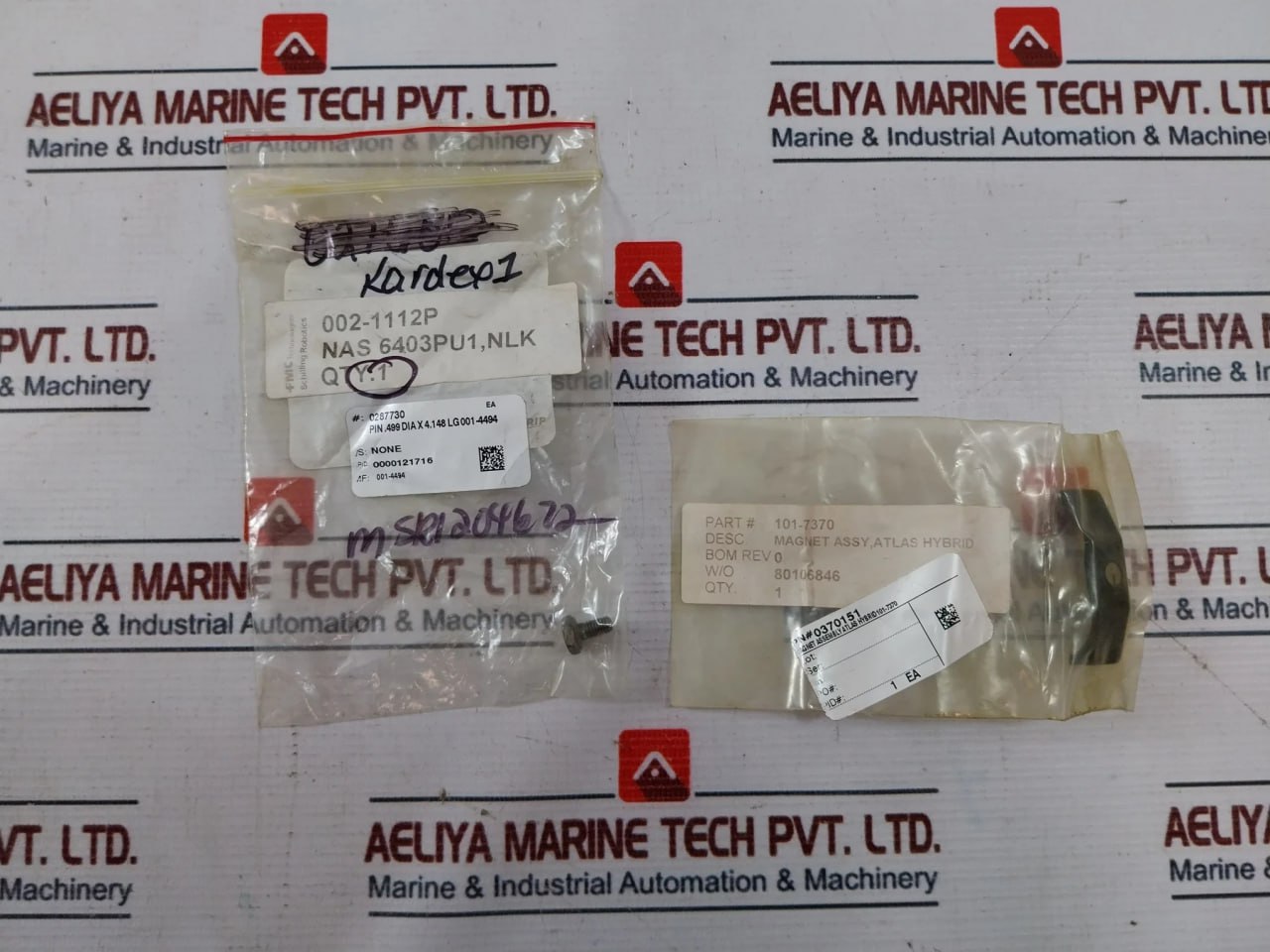 Atlas 008-0510 Hard Stop Shoulder Bearing Actuator Bronze Spares Kit