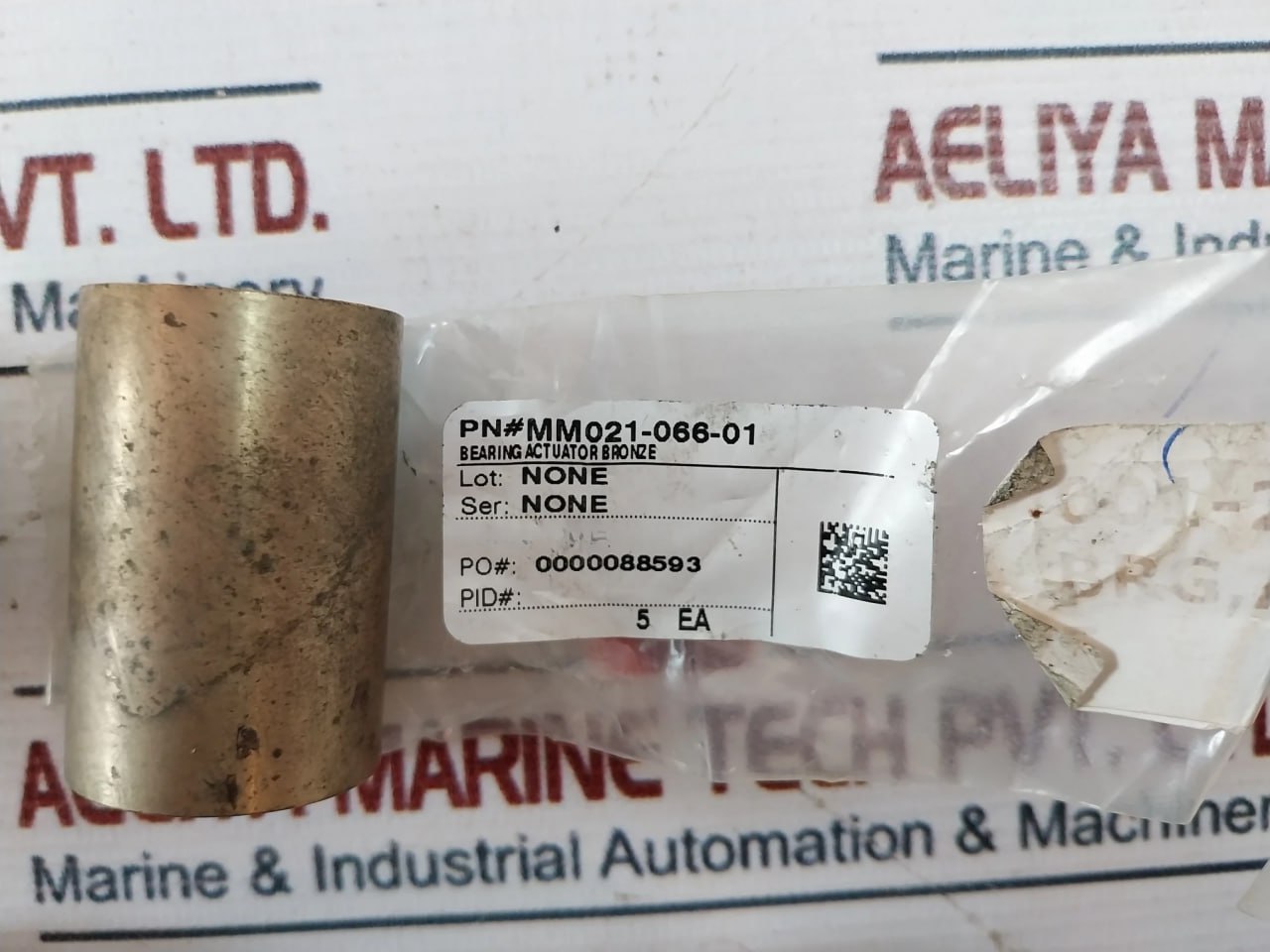 Atlas 008-0510 Hard Stop Shoulder Bearing Actuator Bronze Spares Kit