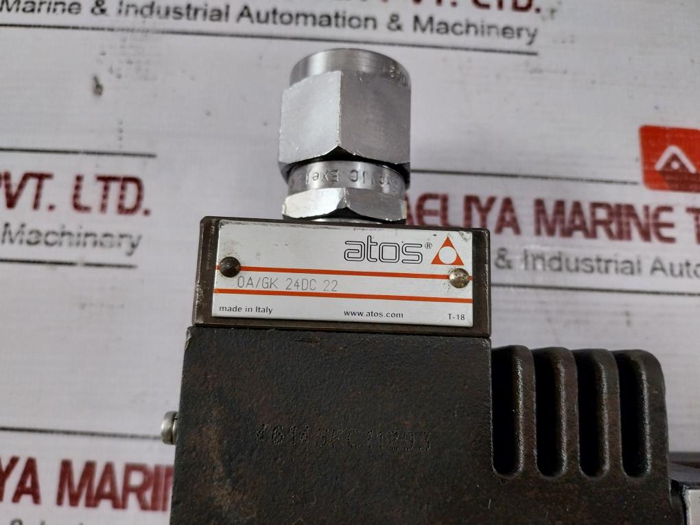 Atos 0A-24Dc Explosion Proof Solenoid Valve Dha-0713/Pa-gk 24 0A/Gk 24Dc 22 24V