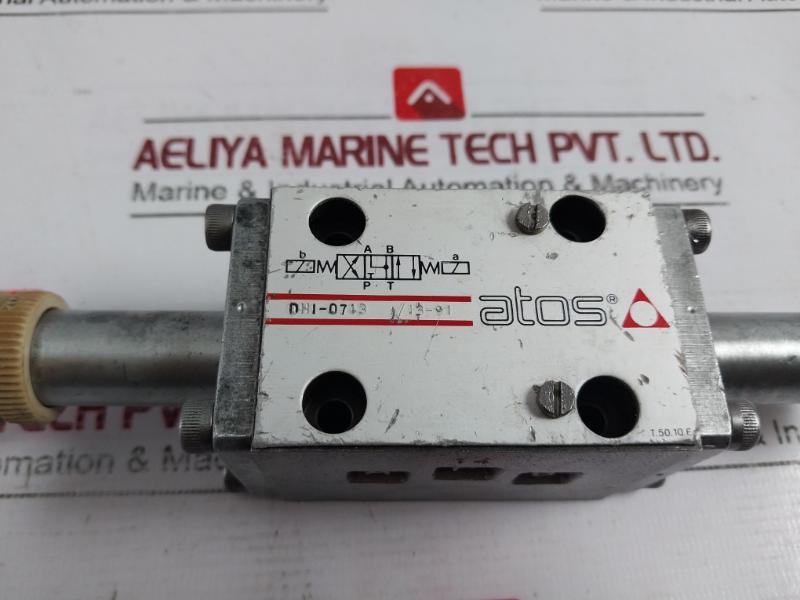 Atos Dhi-0713/13-91 Solenoid Operated Directional Valve T.50.10.E