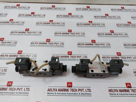 Atos Dhu-0751/2P 21 Hydraulic Valve Assembly With Murr Elektronik Sp-cour-24Dc/10 Coil