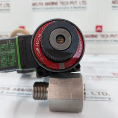 Atos Dhu-0751/2P 21 Hydraulic Valve Assembly With Murr Elektronik Sp-cour-24Dc/10 Coil