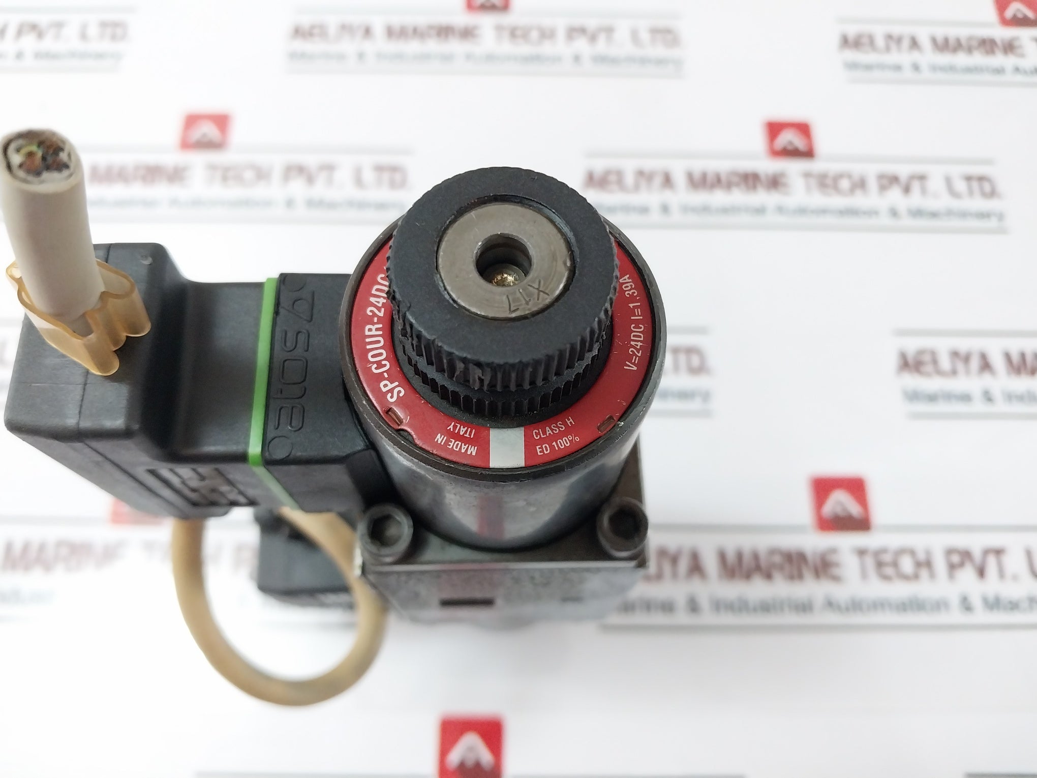 Atos Dhu-0751/2P 21 Hydraulic Valve Assembly With Murr Elektronik Sp-cour-24Dc/10 Coil