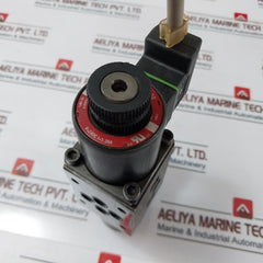Atos Dhu-0751/2P 21 Hydraulic Valve Assembly With Murr Elektronik Sp-cour-24Dc/10 Coil