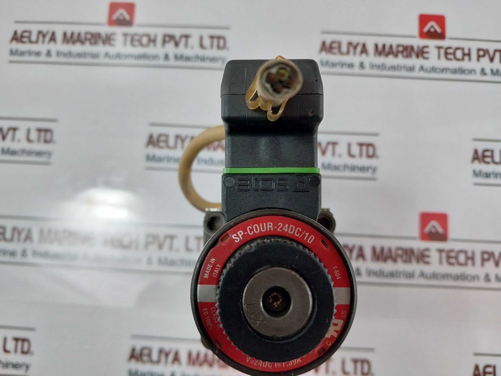 Atos Dhu-0751/2P 21 Hydraulic Valve Assembly With Murr Elektronik Sp-cour-24Dc/10 Coil