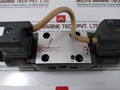 Atos Dhu-0751/2P 21 Hydraulic Valve Assembly With Murr Elektronik Sp-cour-24Dc/10 Coil