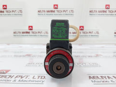 Atos Dhu-0751/2P 21 Hydraulic Valve Assembly With Murr Elektronik Sp-cour-24Dc/10 Coil