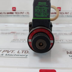Atos Dhu-0751/2P 21 Hydraulic Valve Assembly With Murr Elektronik Sp-cour-24Dc/10 Coil