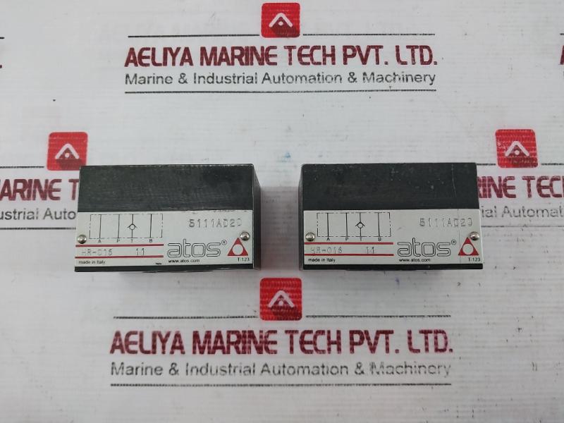 Atos Hr-016 11 Check Valve 5111Ad20 T-123