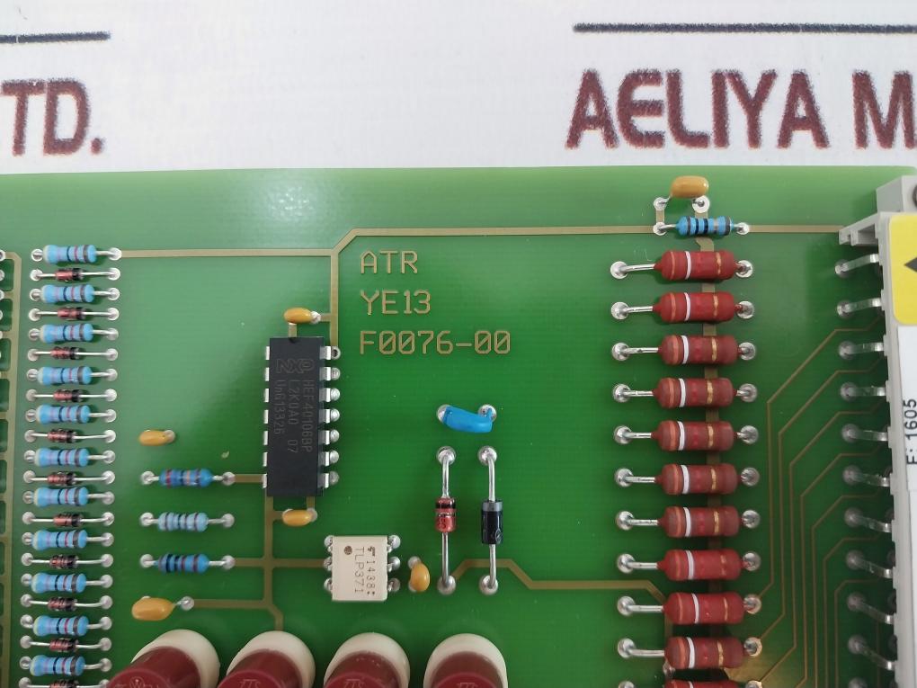 Atr Industrie-elektronik Ye 13 F0076-00 Fuse Control Board