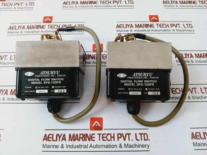 Atsuryu Dfs-120Fn Digital Flow Switch Max.Press 7Kg/Cm2