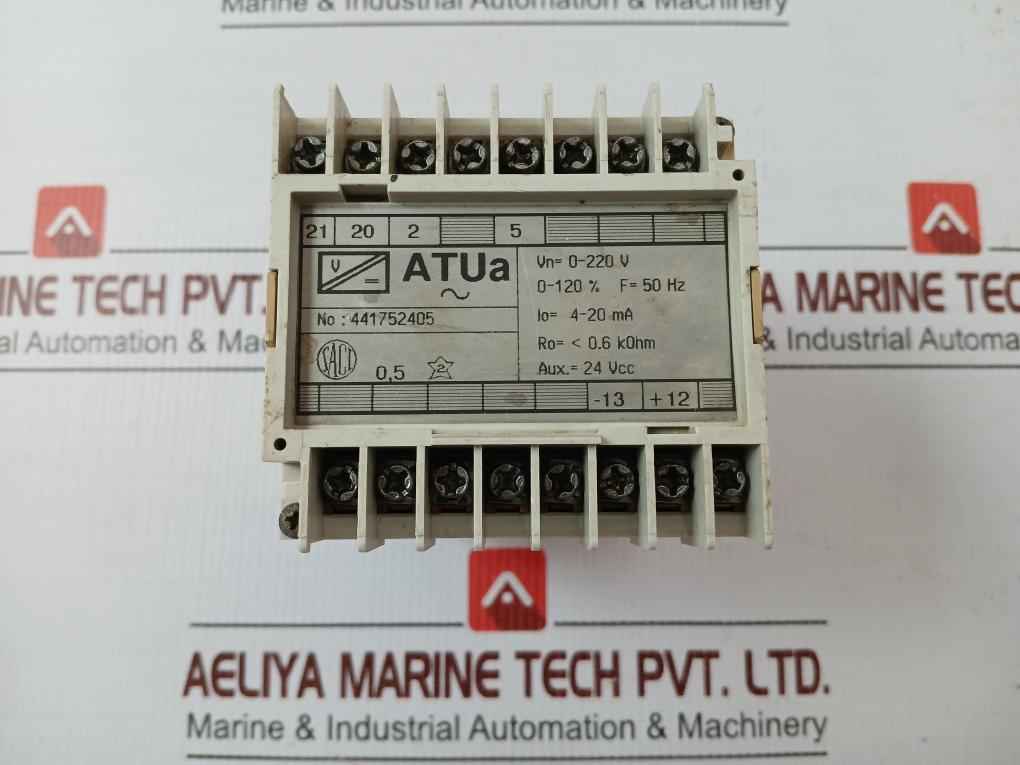 Atua Ac Voltage Measuring Transducer Saci